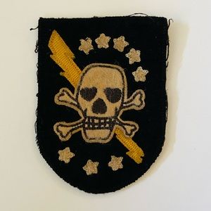 Rare vintage Rugby Ralph Lauren skull patch